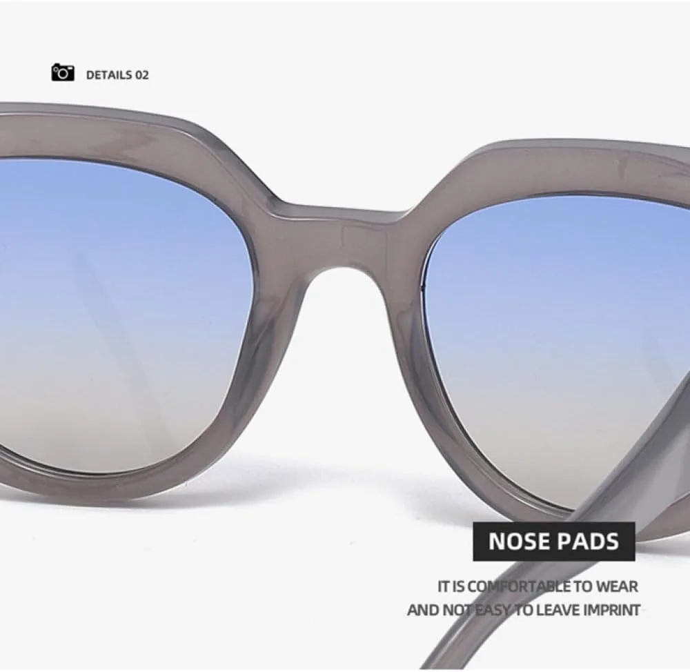 

Солнцезащитные очки MUTYNE «Кошачий глаз» для женщин и мужчин, винтажные солнцезащитные очки, модные женские очки с защитой от УФ-излучения UV400, Leopard