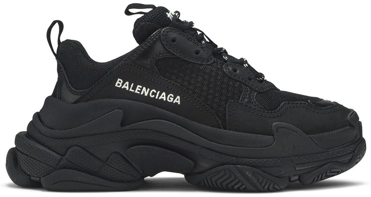 Кроссовки Balenciaga Wmns Triple S 'Black' 2019, черный