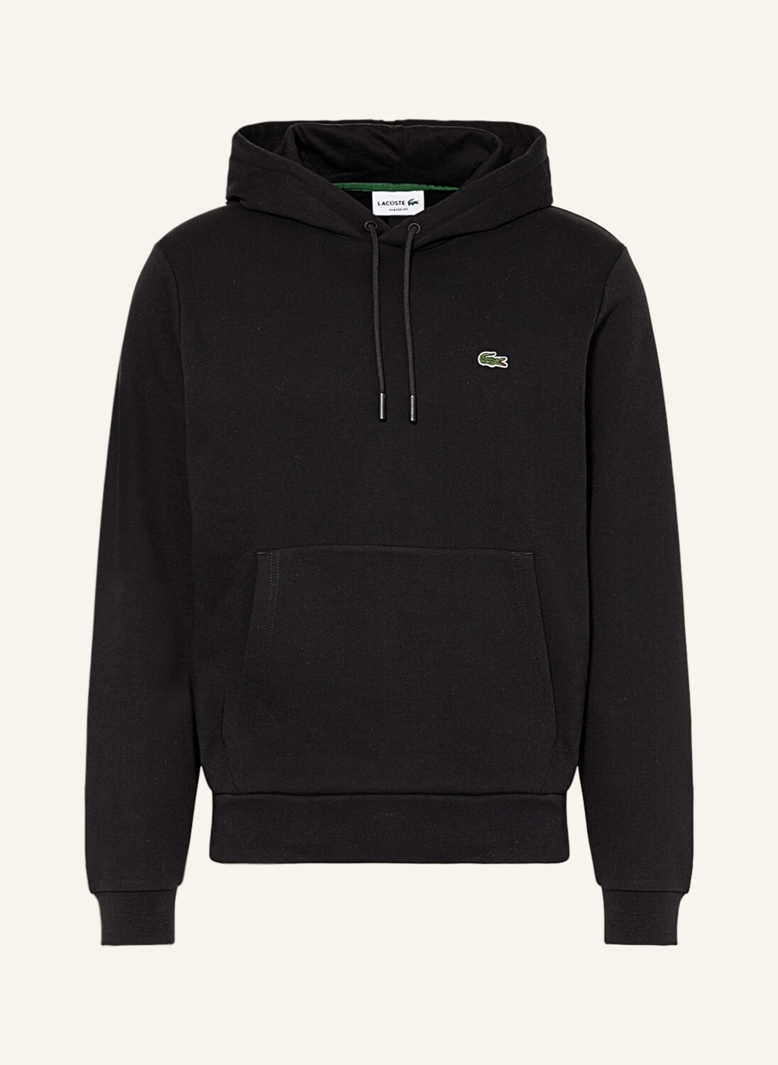 Худи LACOSTE, черный