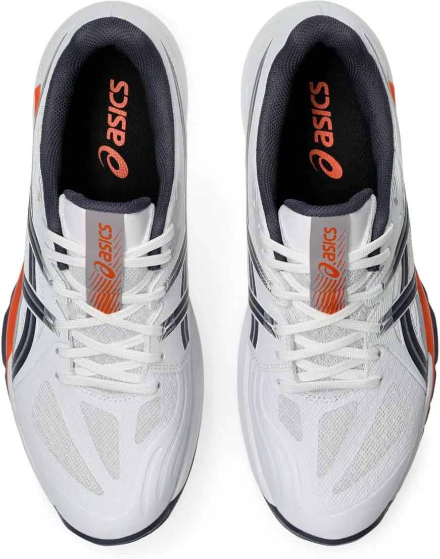 Мужские гандбольные кроссовки Asics POWERBREAK FlyteFoam, белый/оранжевый — фото 3