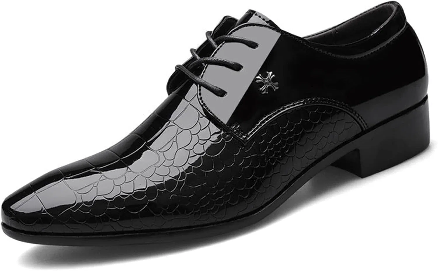 Туфли Men's Shoes Men's Leather Shoes Spring and Autumn Casual Shoes Men's Business Formal Shoes Wedding Shoes Generic, Black