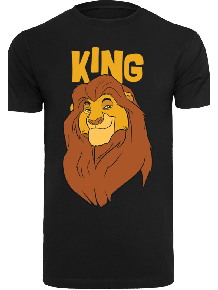 

Футболка F4NT4STIC Disney The König der Löwen Mufasa King, черный