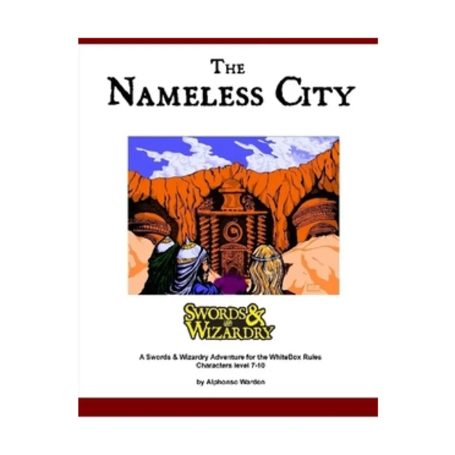 

Модуль Nameless City (White Box Rules), Swords & Wizardry (Mythmere Games)