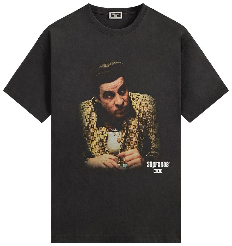 

Футболка Kith For The Sopranos Silvio Vignette Vintage Tee, черный
