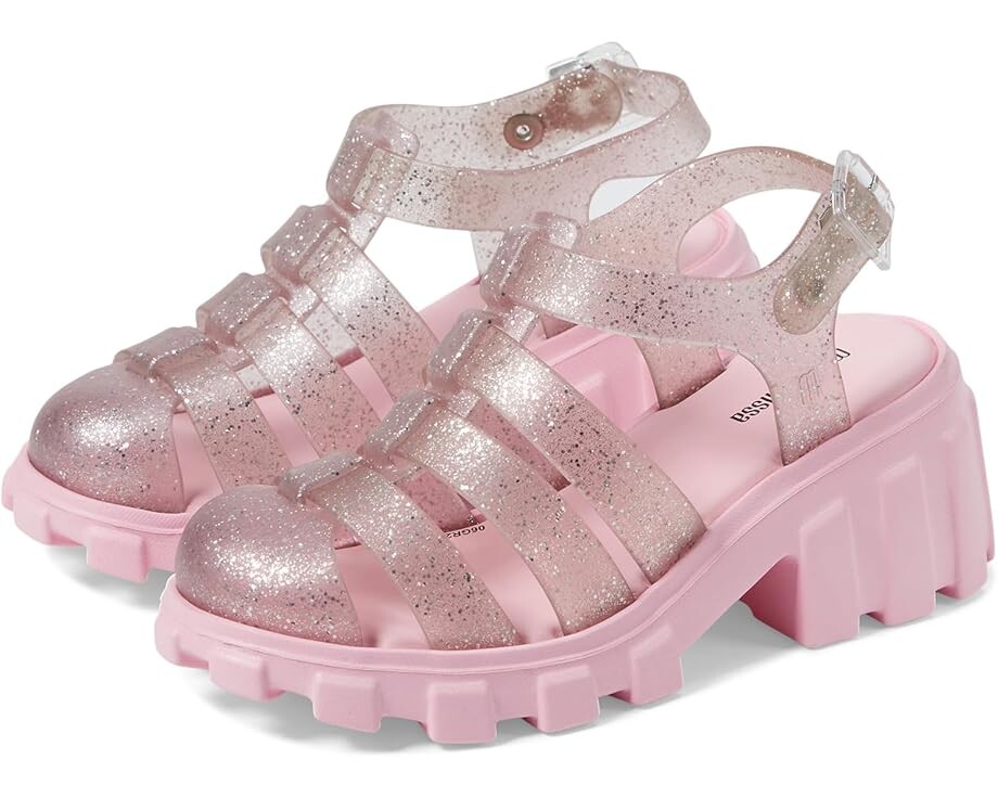 

Туфли Mini Melissa Megan Kids, цвет Pink/Glitter Pink
