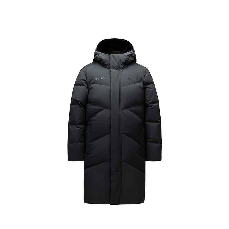 

ANTA Унисекс базовое черное пуховик, Basic Black