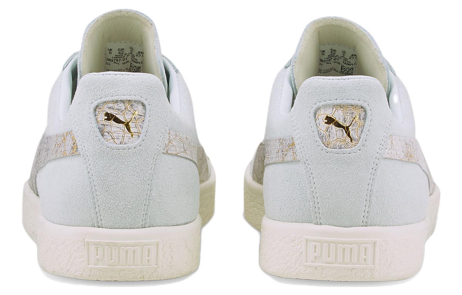 Кроссовки PUMA Suede Vintage Made In Japan Kintsugi White — фото 4