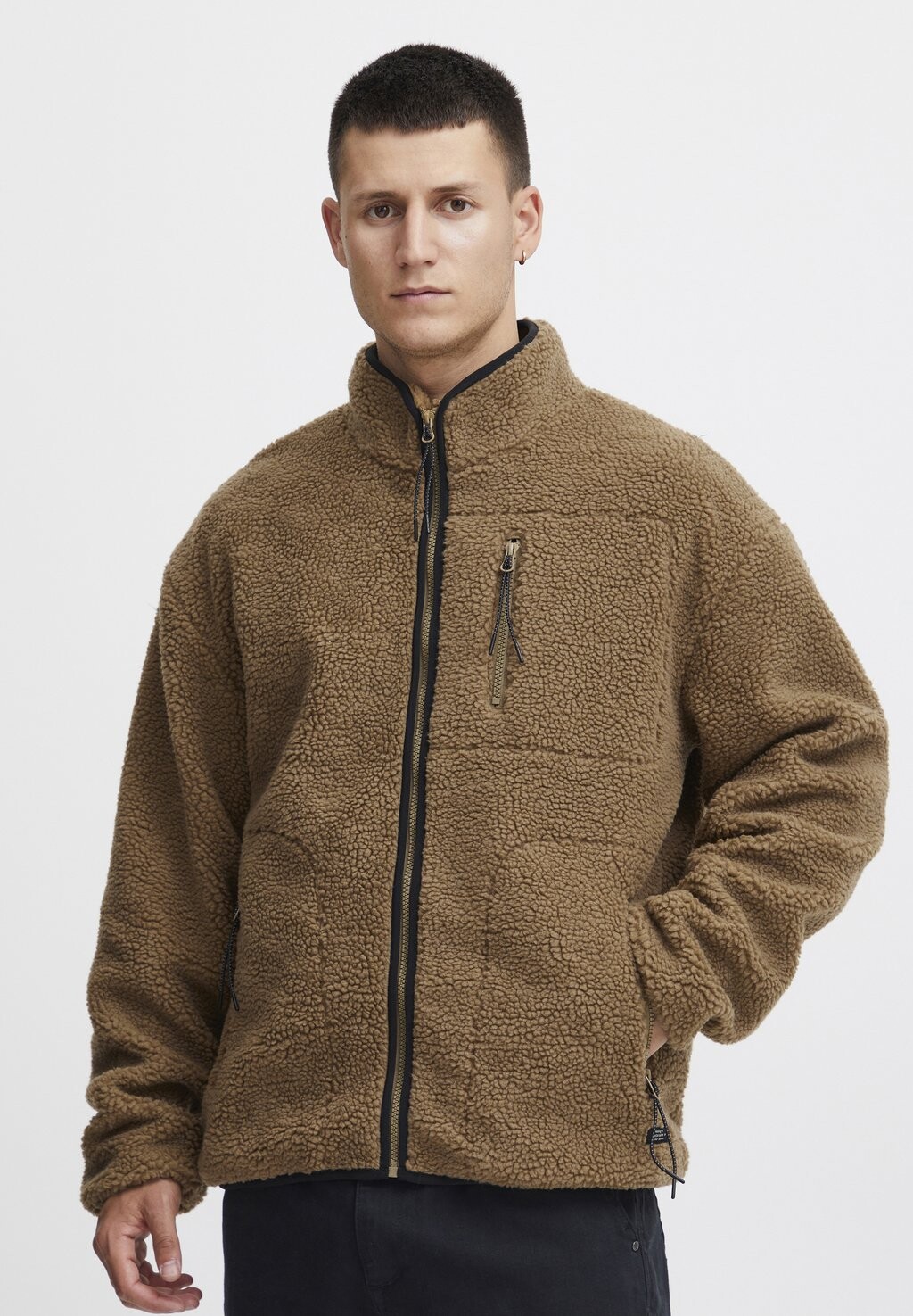 

Флисовая куртка SWEATSHIRT Blend, цвет ermine