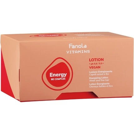 

Витамины Energy Be Complex Lotion 10 мл x 12 - бодрящий лосьон, Fanola