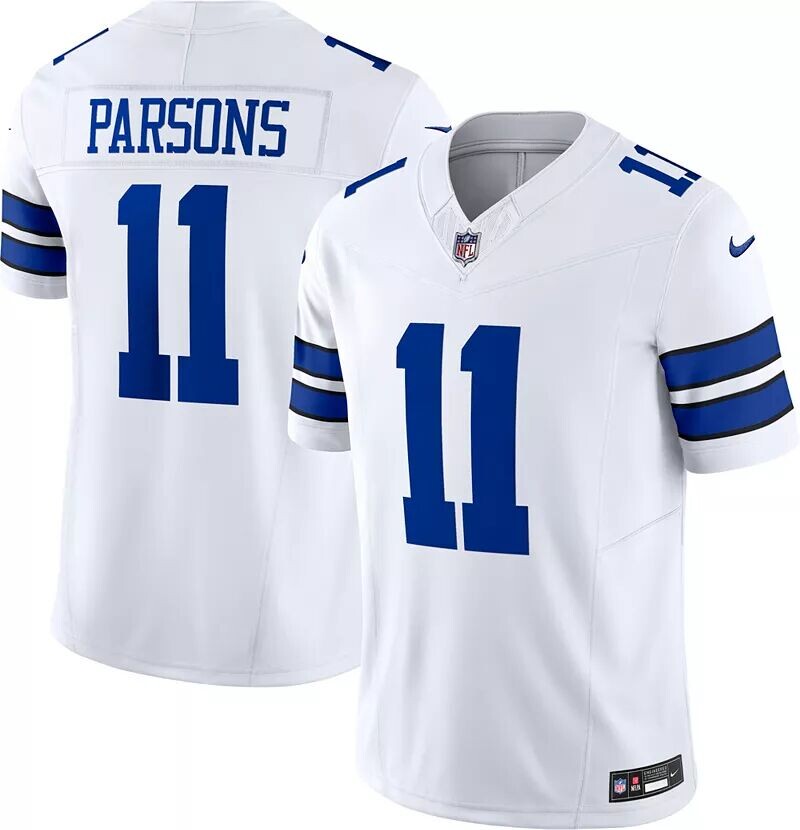 

Мужские кроссовки Nike Dallas Cowboys Micah Parsons #11 Vapor F.U.S.E. Ограниченное белое джерси, Серый;белый, Мужские кроссовки Nike Dallas Cowboys Micah Parsons #11 Vapor F.U.S.E. Ограниченное белое джерси