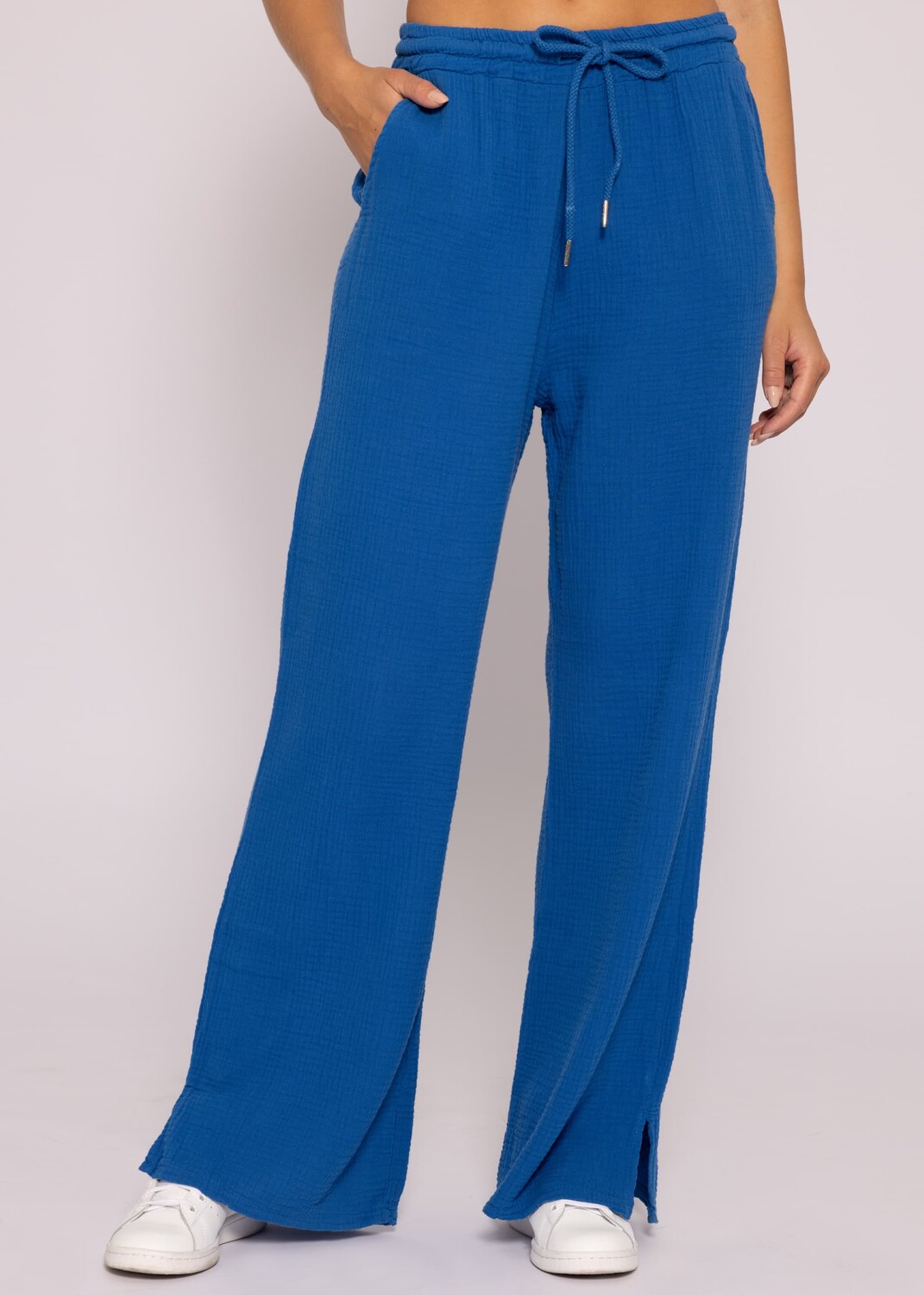 

Брюки SASSYCLASSY Musselin Hose, королевский синий