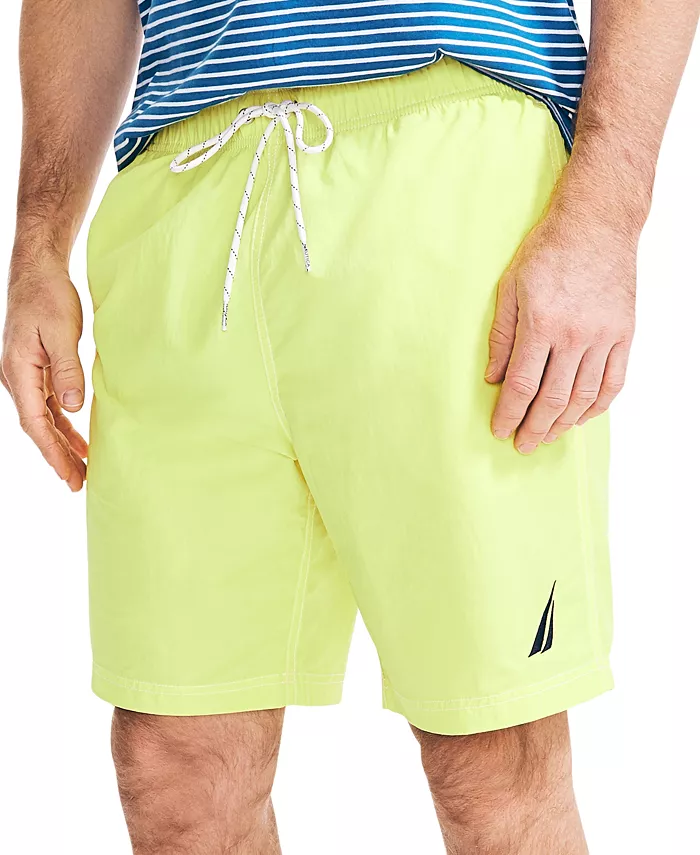 

Мужские быстросохнущие нейлоновые плавки 8" Nautica, желтый