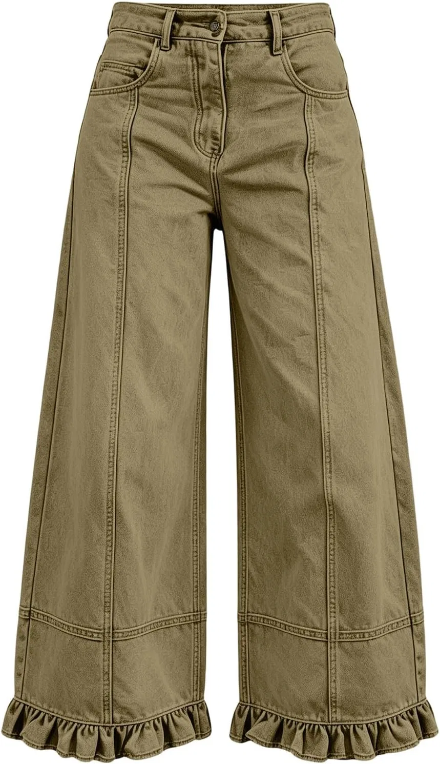 Джинсы свободные Barrel Jeans, Coffee — фото 4
