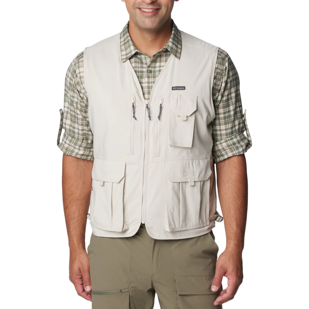 

Мужской жилет Silver Ridge Columbia, натуральный, Бежевый, Мужской жилет Silver Ridge Columbia, натуральный