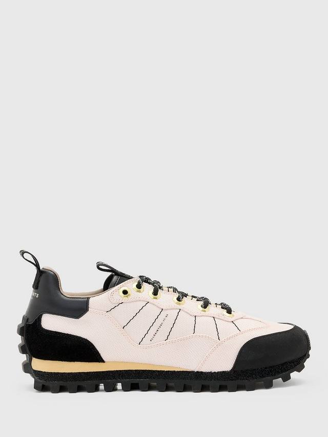 Nevis замшевые модные кроссовки AllSaints, Blush Pink