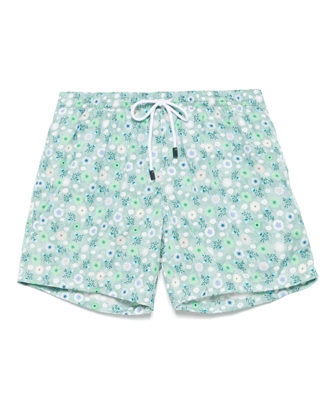 

Плавки из полиэстера с боковыми карманами Barba, зеленый