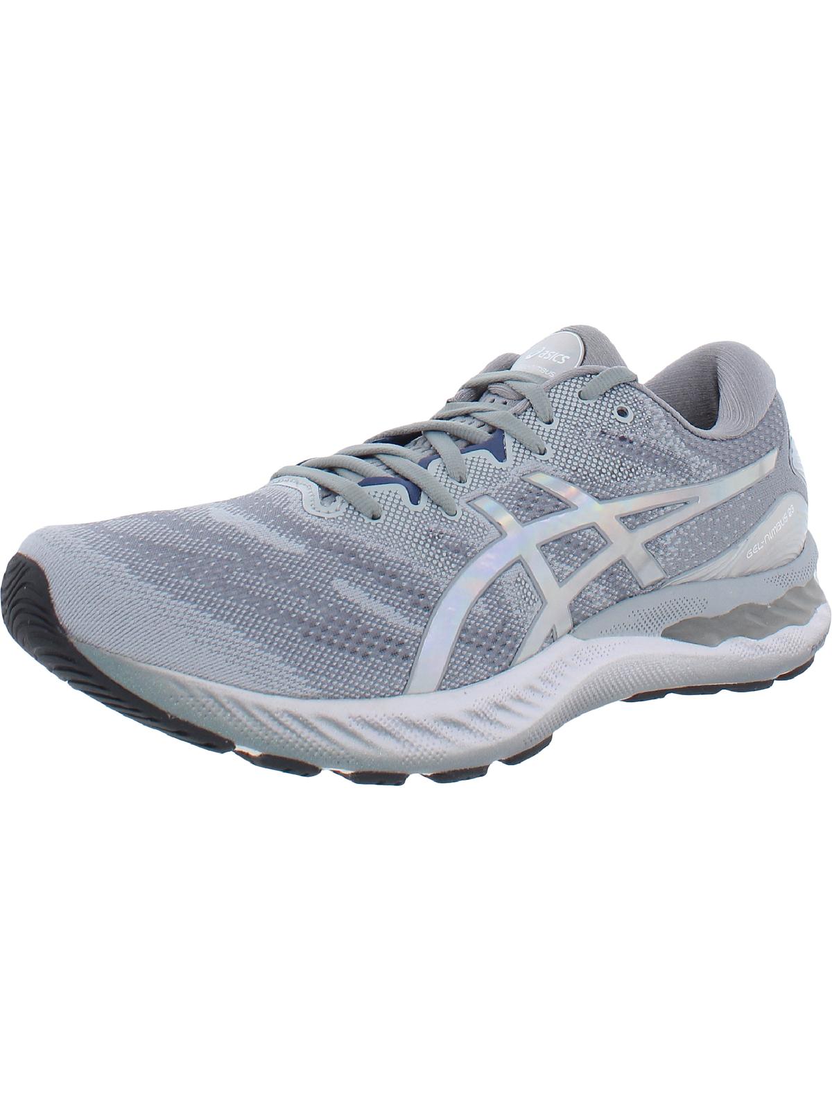 

Кроссовки для бега Gel-Nimbus 23 Platinum для фитнеса и тренировок Asics, цвет piedmont grey/white