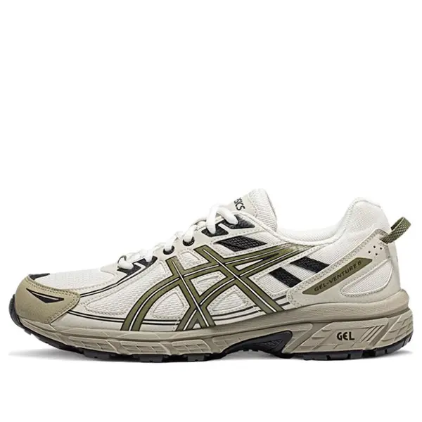 

Кроссовки gel-venture 6 'white green' Asics, белый