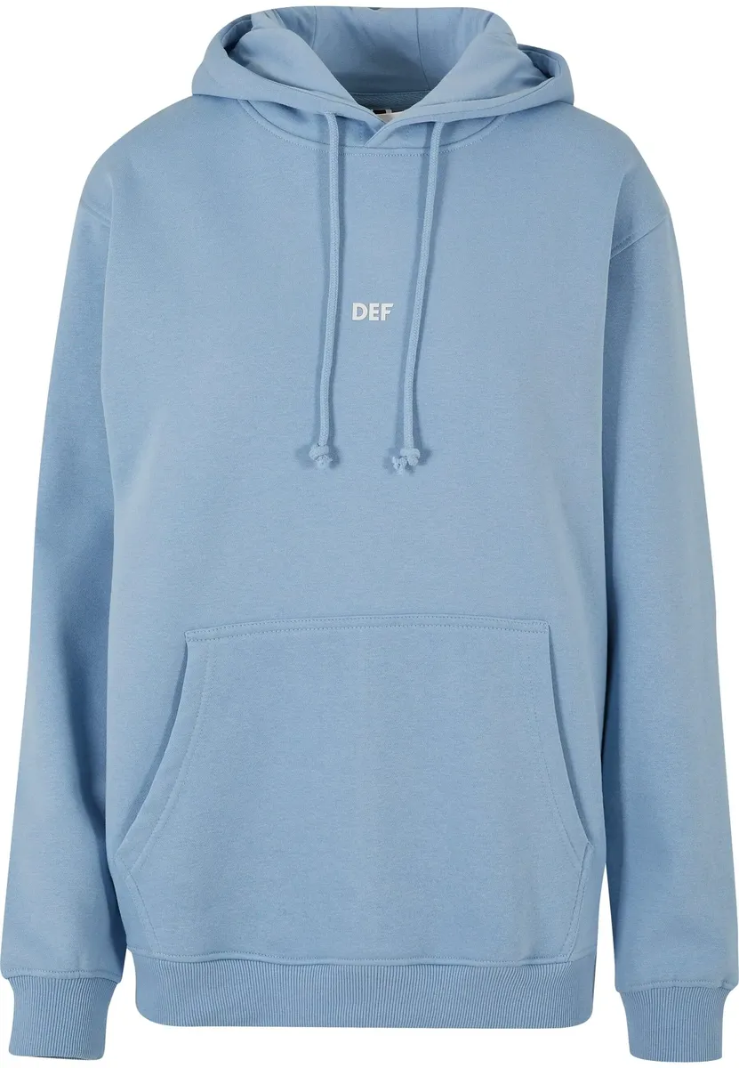 

Толстовка DEF с капюшоном "DEF Men's DEF Oversized Hoody Light Blue", голубой