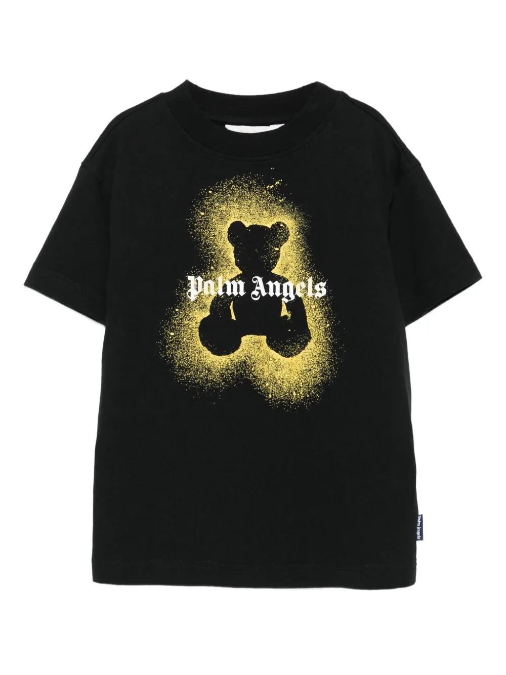 

Футболка с логотипом Palm Angels Kids, черный