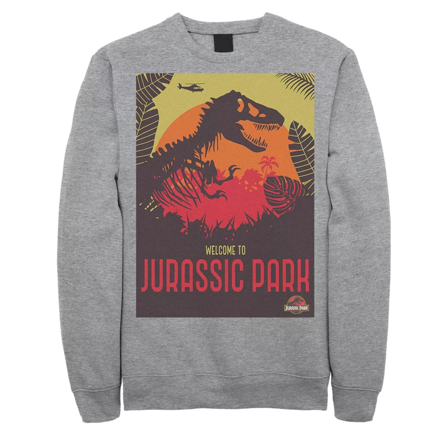 

Мужская толстовка Jurassic Park Welcome T-Rex Sunset Licensed Character