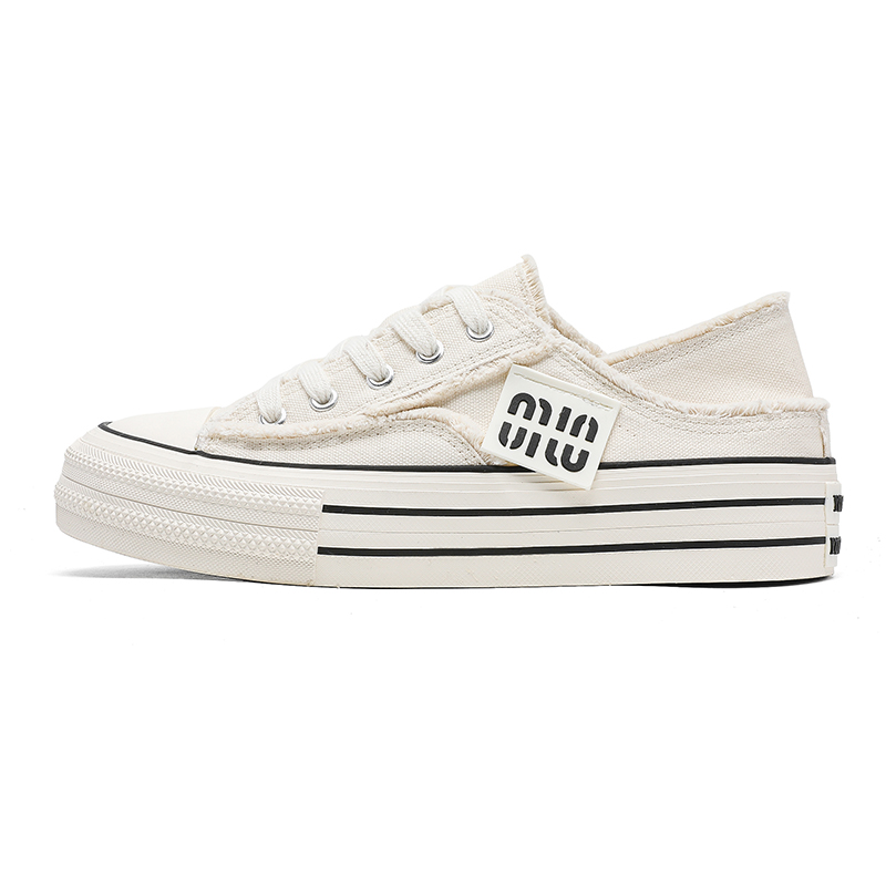 

CAMOSI Мужские белые кеды на низком ходу, цвет White