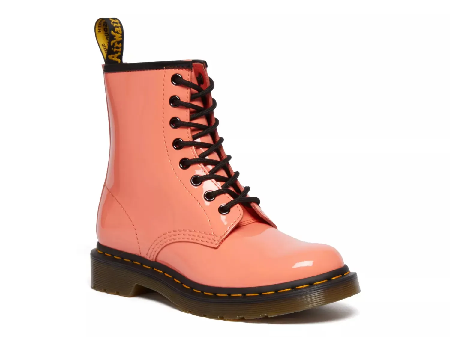 Ботинки женские Dr. Martens 1460, коралловый