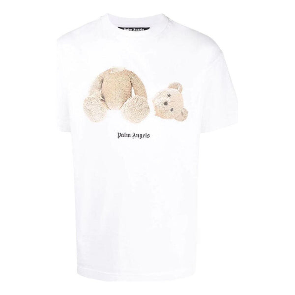 

Футболка fw22 kill the bear t-shirt 'white brown' Palm Angels, белый