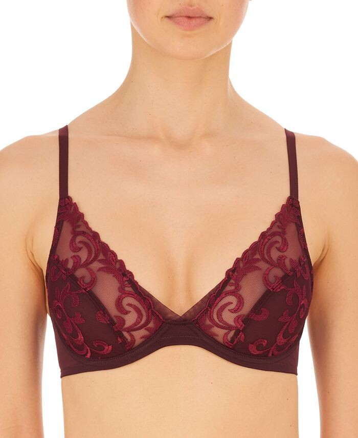 

Женский бюстгальтер на косточках с украшением 724324 Natori, фиолетовый