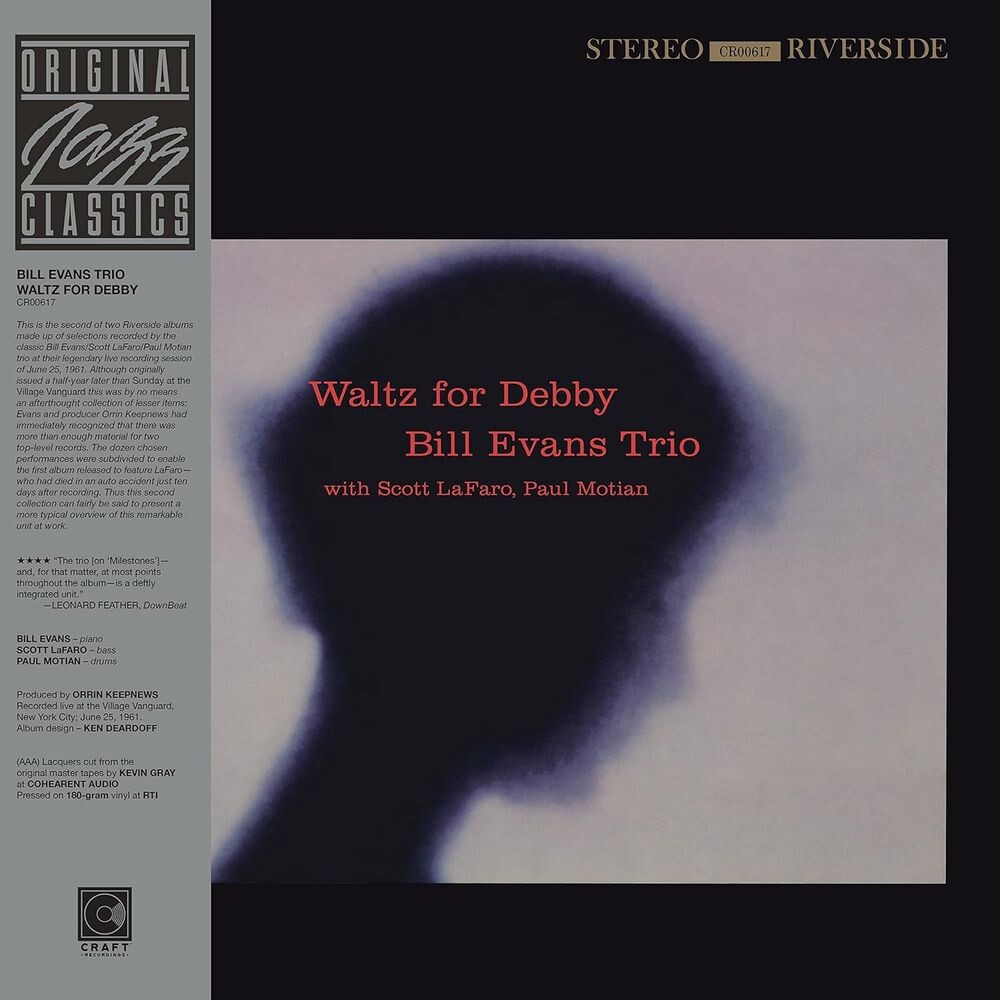 

Виниловая пластинка LP Waltz For Debby [180 Gram Vinyl] - Bill Evans Trio