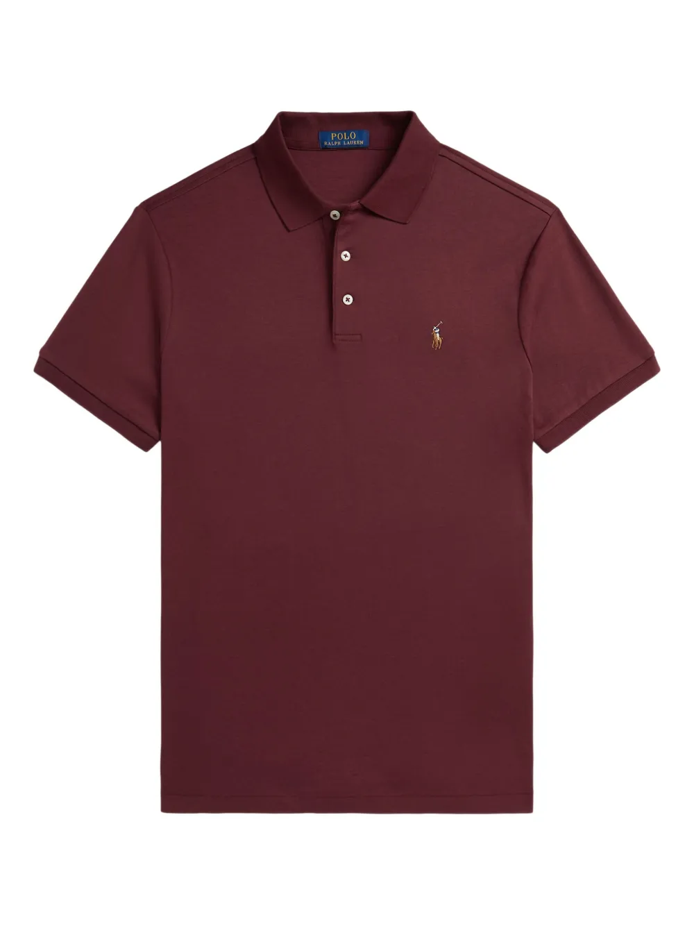 

Рубашка-поло с коротким рукавом POLO RALPH LAUREN, красный