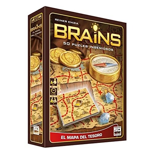 

Карта сокровищ мозга, настольная игра, SD Toys, SDGBRAINS02