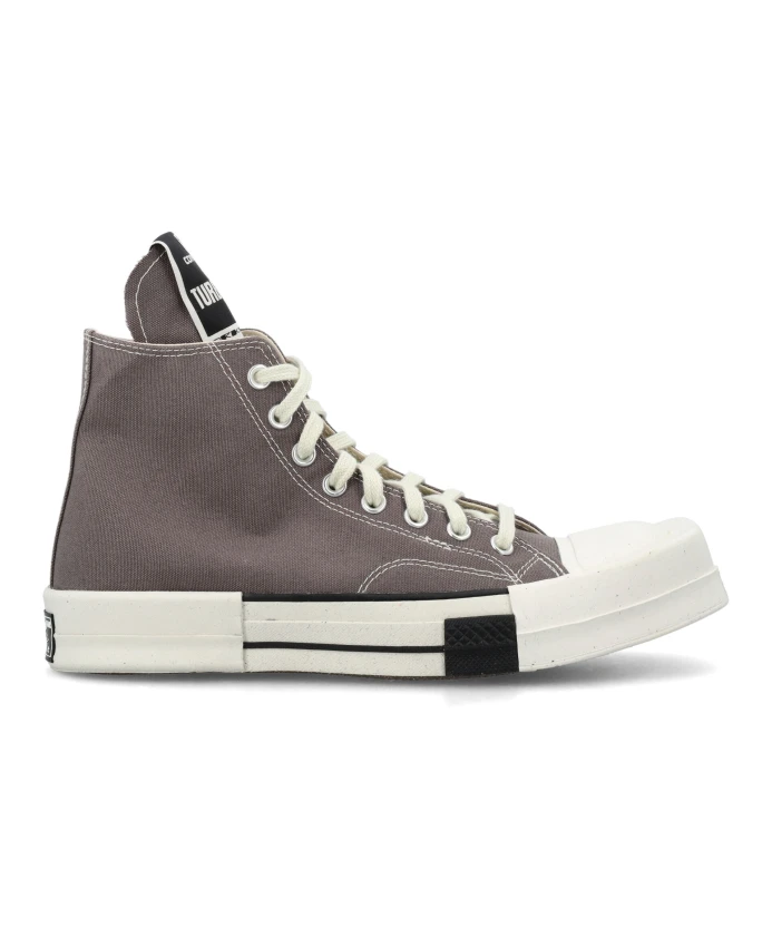 

Высокие кеды на шнуровке из парусины Converse, серый