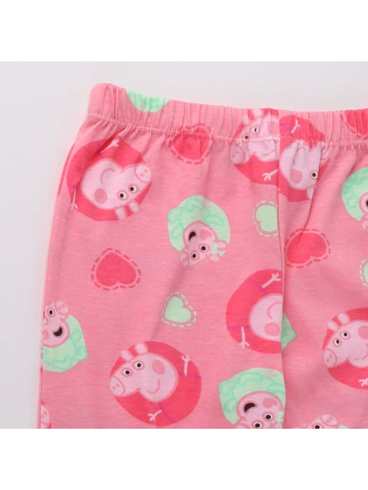 Peppa Pig Розовая детская пижама с короткими рукавами «Свинка Пеппа» — фото 4