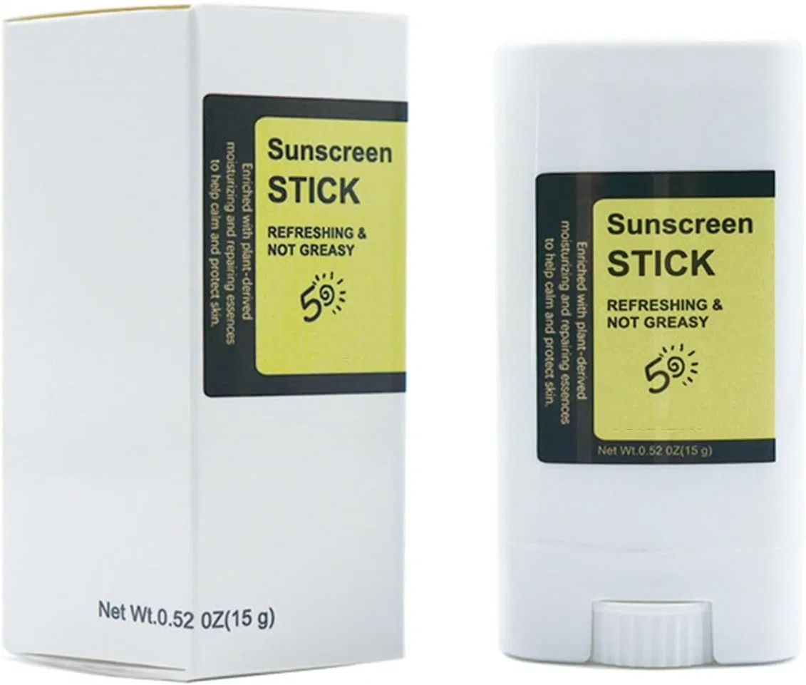 Солнцезащитный стик для лица SPF 50+ Broad Spectrum, белый, 15 г Generic
