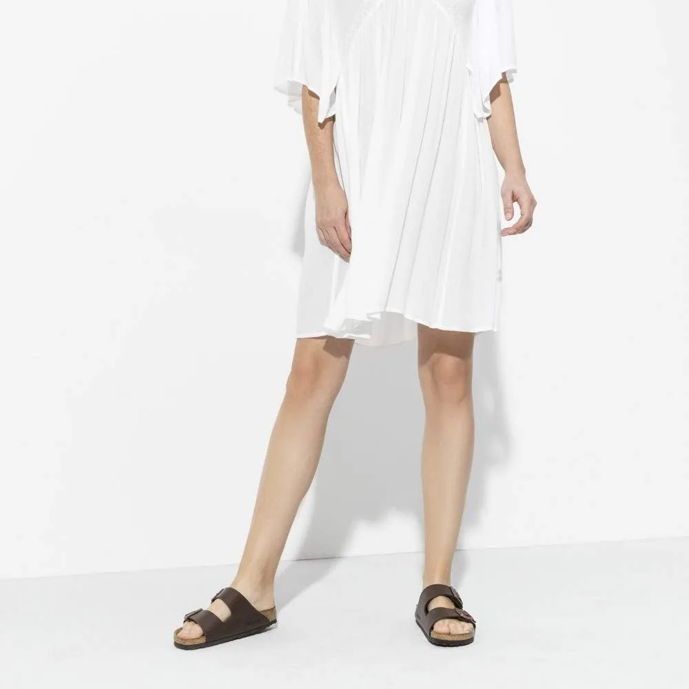 Birkenstock 51061 Взрослый Аризона, унисекс, сабо туфли-лодочки Birko-Flor (обычные), темно-коричневый — фото 2