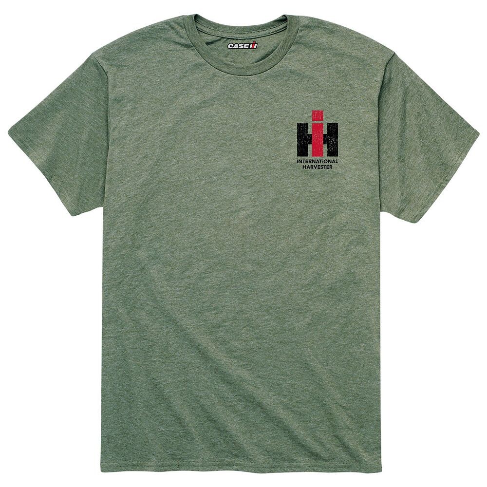 

Мужская тракторная футболка IH Farmall Licensed Character, цвет Heather Military Green