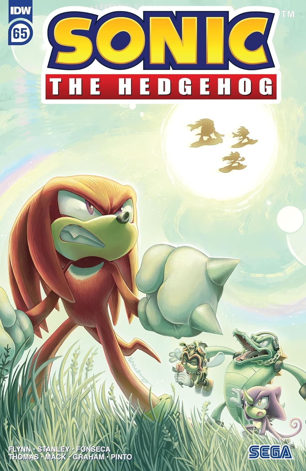 

Sonic The Hedgehog No. 65 Cover A In Stores October 11, 2023 (Idea and Design Works, Inc (IDW) Publishing, LLC)
