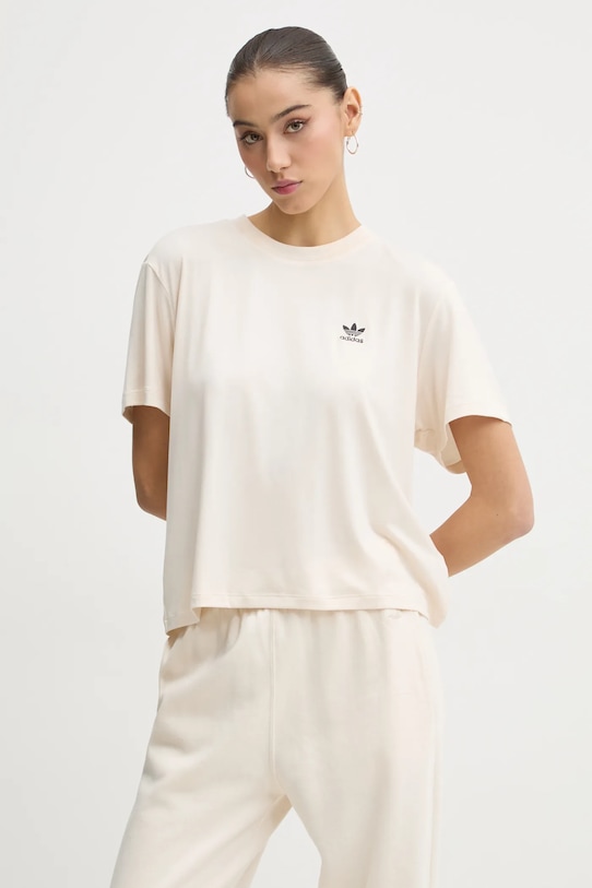 

Футболка Snake Trf Tee Adidas Originals, бежевый