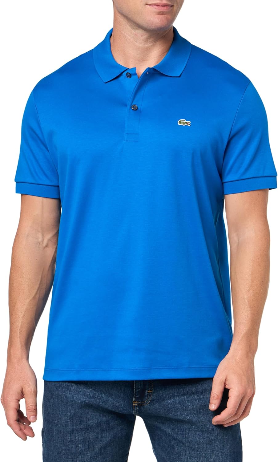 

Lacoste мужская спортивная поло с коротким рукавом Super Light, Gipsy Blue, Синий, Lacoste мужская спортивная поло с коротким рукавом Super Light, Gipsy Blue