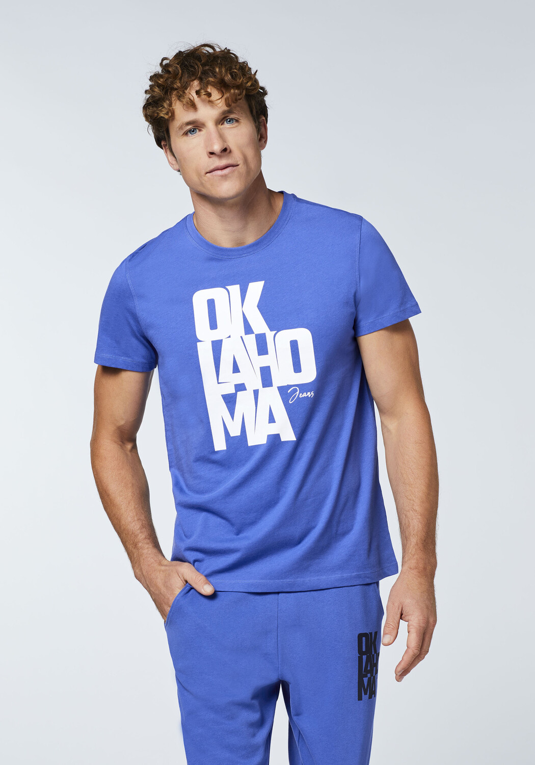 

Футболка Oklahoma Jeans, синий