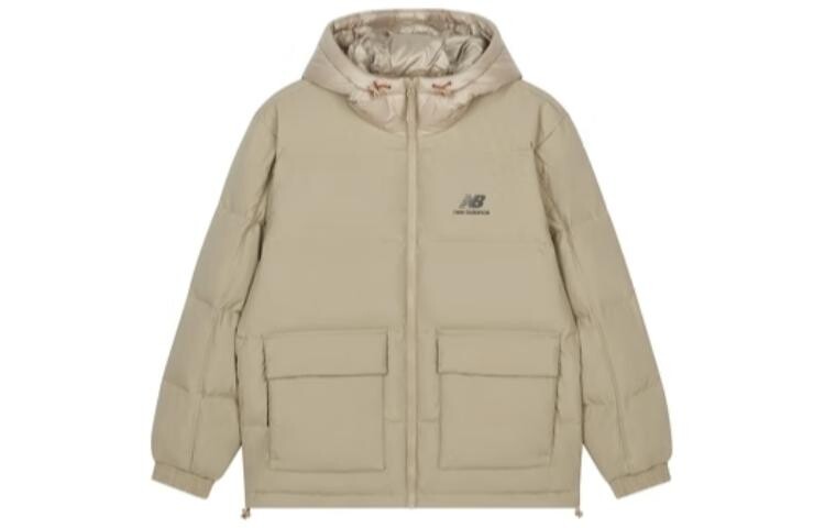 

Пуховик мужской хаки New Balance, хаки