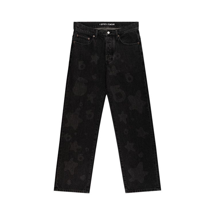 

Брюки Sp5der Beluga Denim, Black Wash