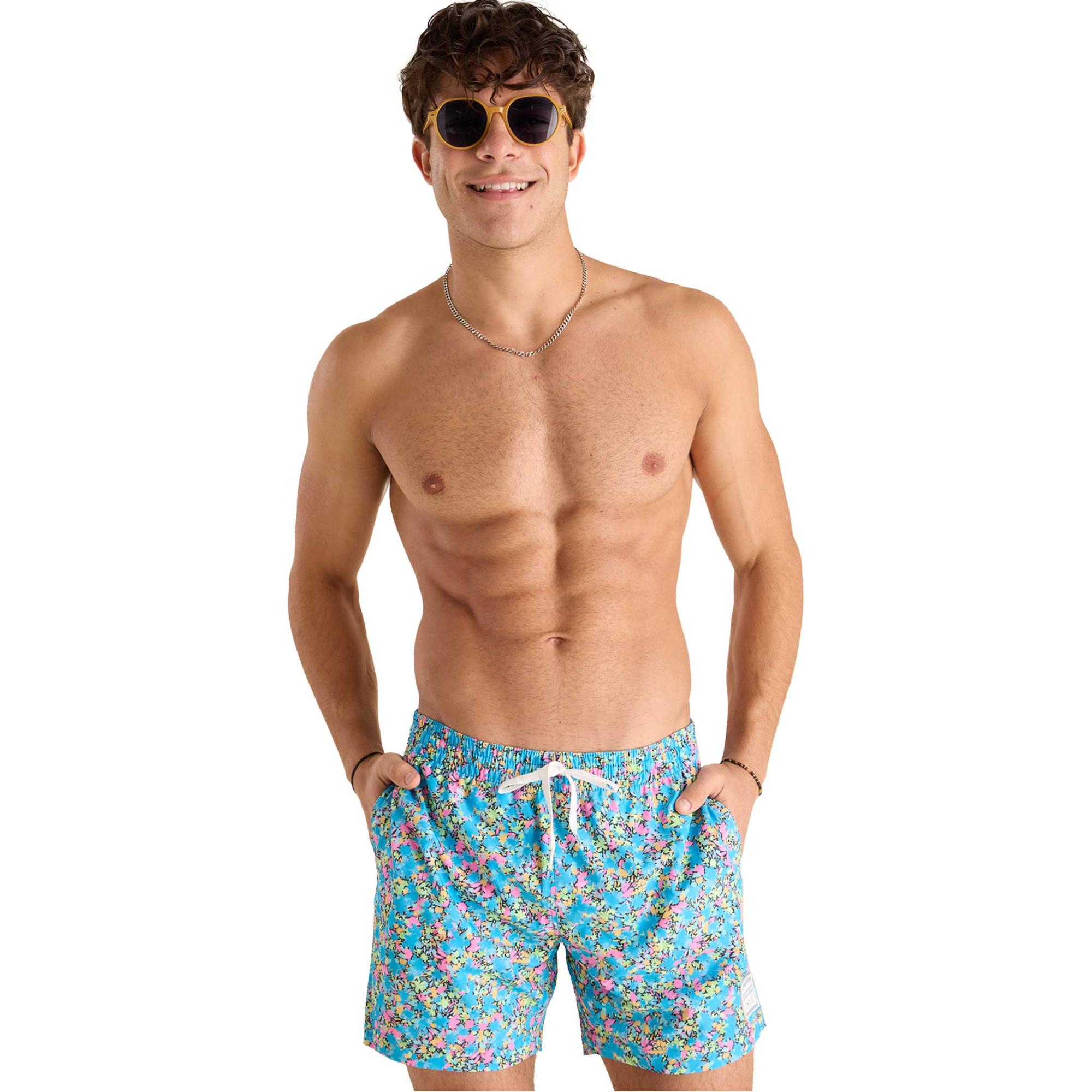 

Мужские классические плавки Isle X с подкладкой, длина 5,5 дюймов. Chubbies, Isle Floral