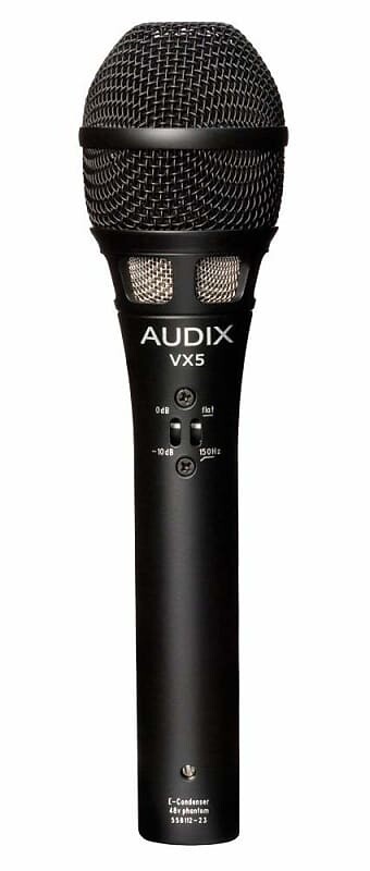 

Конденсаторный микрофон Audix VX5 Handheld Supercardioid Condenser Mic