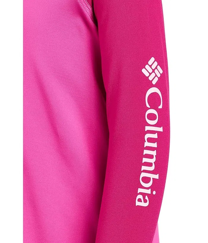 Футболка с длинным рукавом Sandy Shores Columbia Kids, Pink Ice/Guava Pink — фото 3