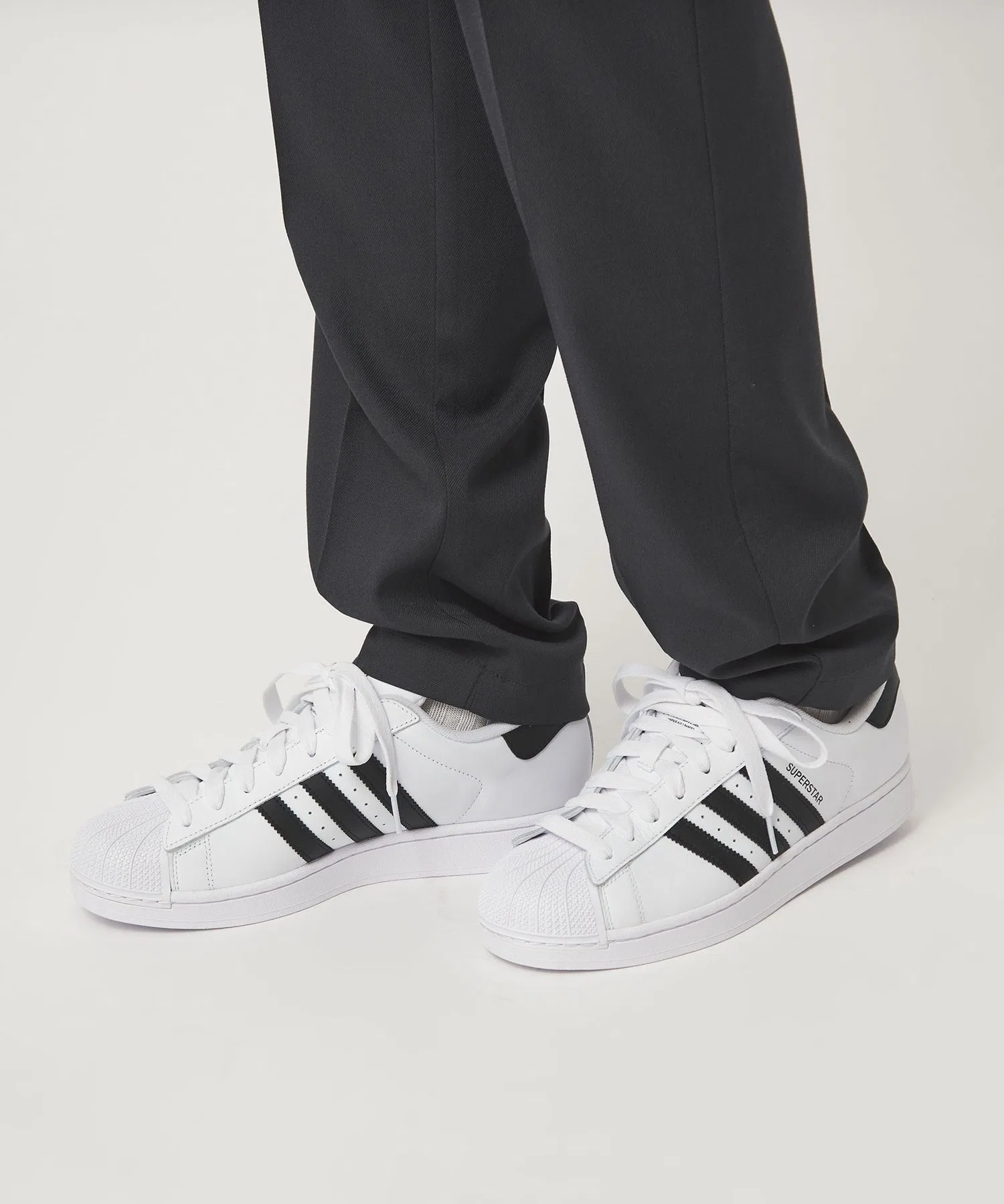 Мужские кроссовки adidas Originals Superstar II чёрные — фото 2