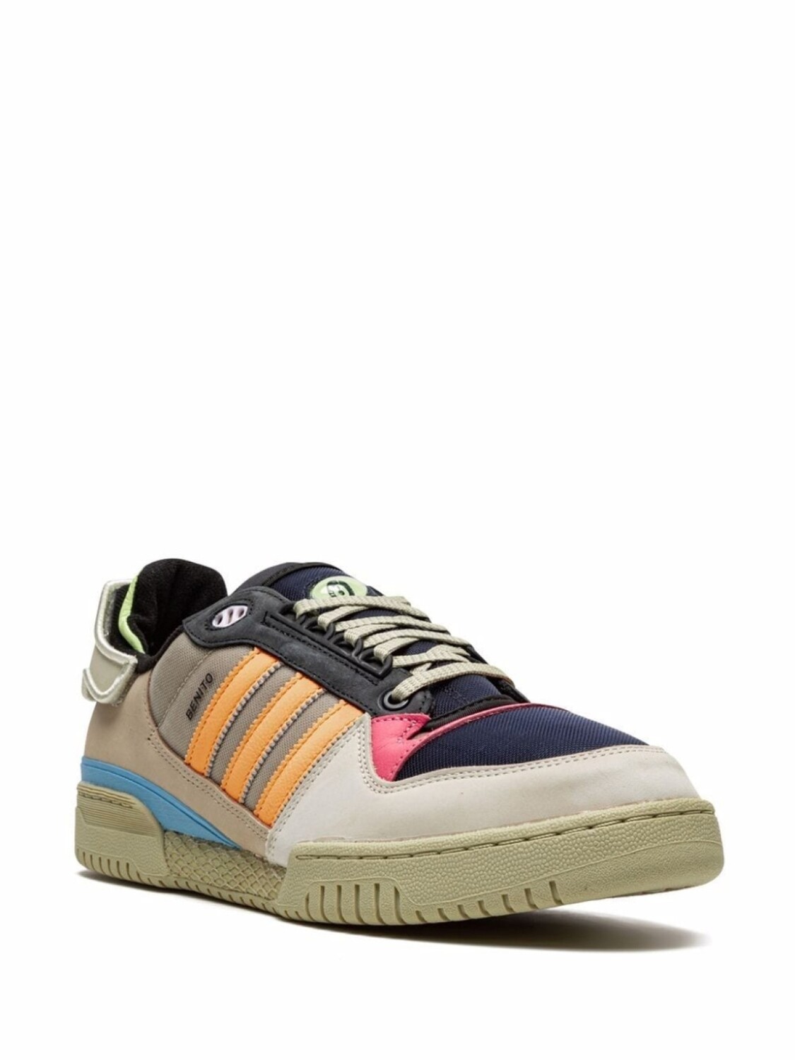 Кроссовки Adidas х Bad Bunny Forum Powerhouse Benito, мультиколор — фото 2