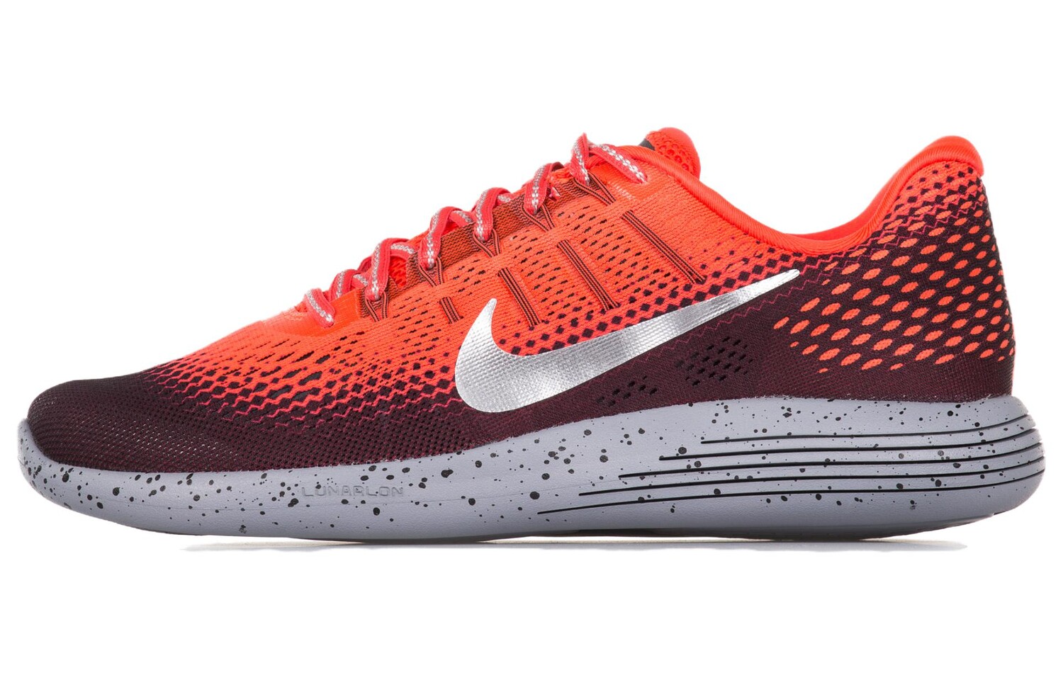 

Кроссовки Nike Lunarglide 8 Shield Bright Crimson, красный/черный