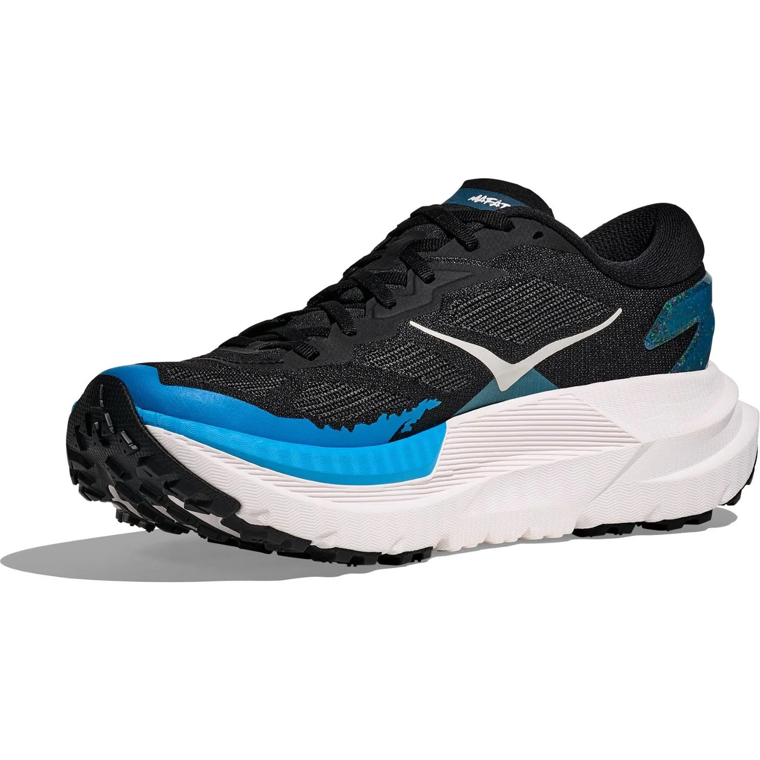 Мужские кроссовки для трейлраннинга Mafate X HOKA, Black/Skyward Blue — фото 4